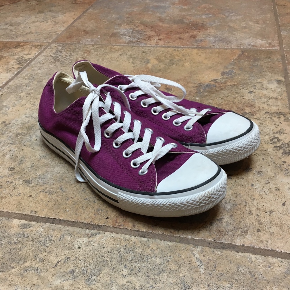 Purple Converse Chuck Taylor All Star Low Top
